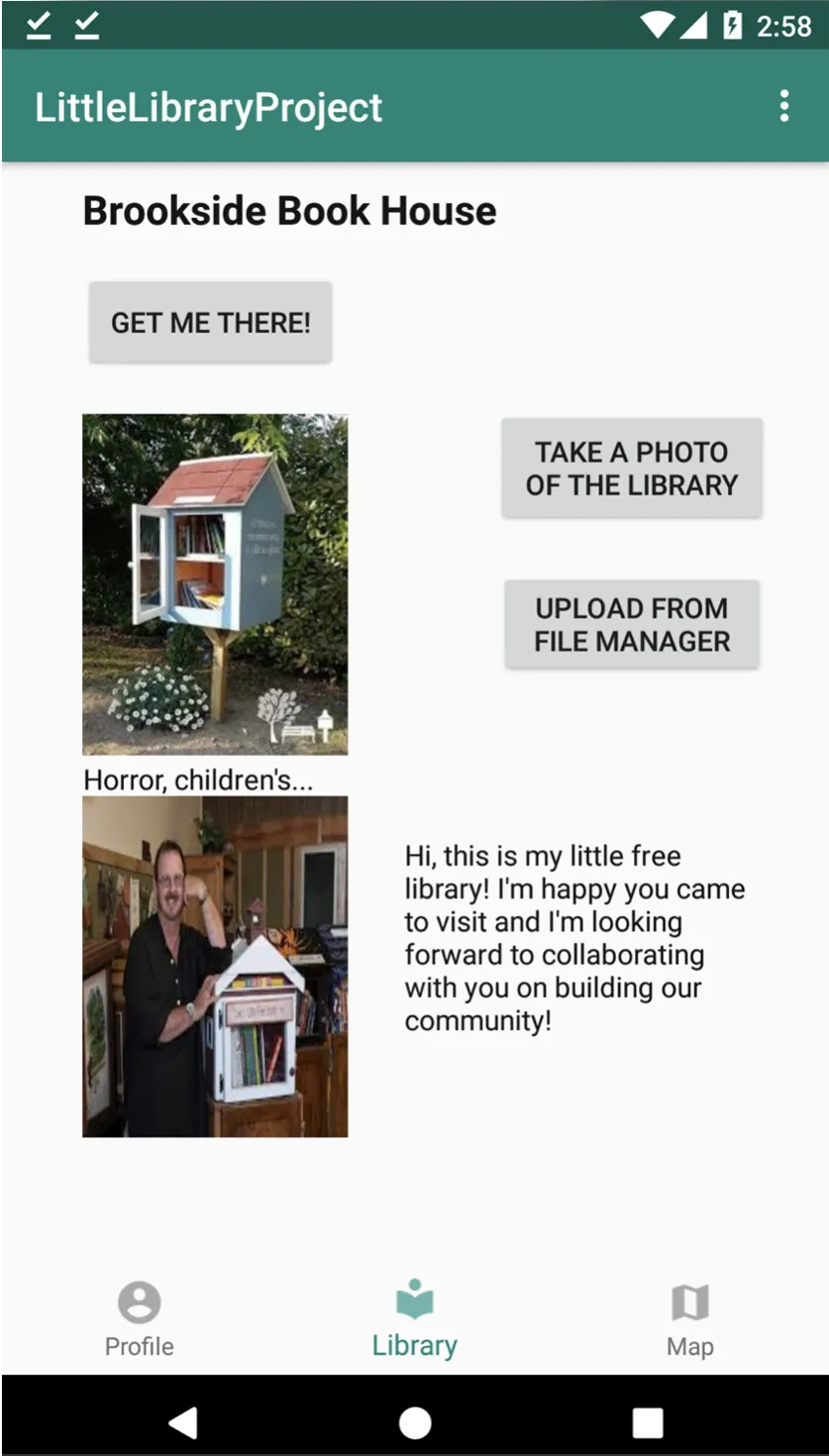 Little Library App Photo